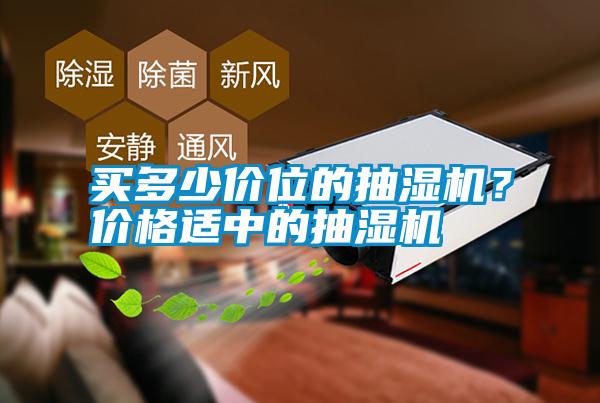 買(mǎi)多少價(jià)位的抽濕機？?jì)r(jià)格適中的抽濕機