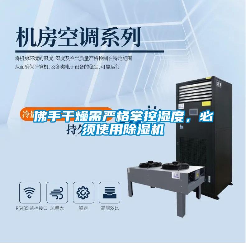 佛手干燥需嚴格掌控濕度，必須使用除濕機