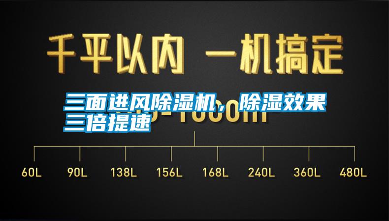 三面進(jìn)風(fēng)除濕機，除濕效果三倍提速