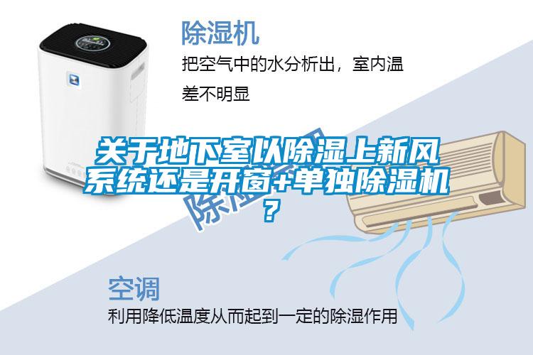 關(guān)于地下室以除濕上新風(fēng)系統還是開(kāi)窗+單獨除濕機？
