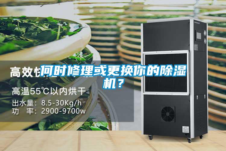 何時(shí)修理或更換你的除濕機？