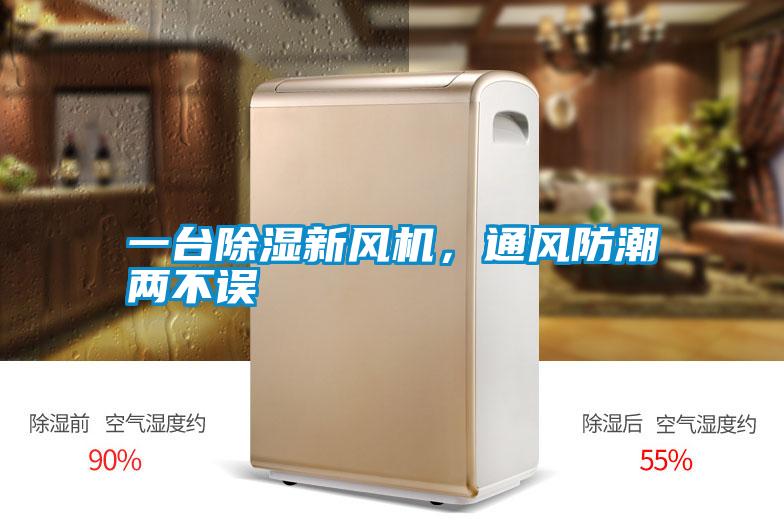 一臺除濕新風(fēng)機，通風(fēng)防潮兩不誤