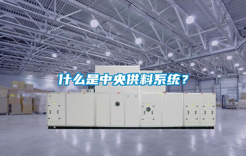 什么是中央供料系統？