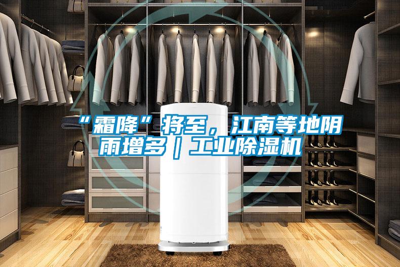“霜降”將至，江南等地陰雨增多｜工業(yè)除濕機
