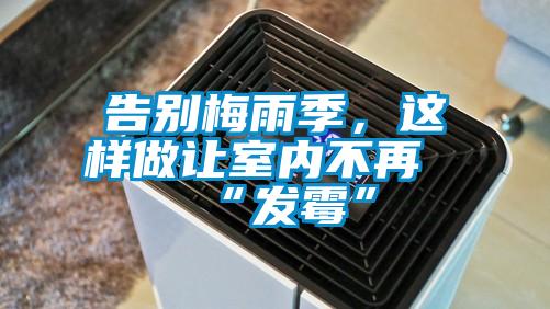 告別梅雨季，這樣做讓室內不再“發(fā)霉”