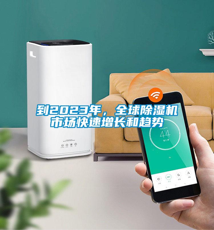 到2023年，全球除濕機市場(chǎng)快速增長(cháng)和趨勢