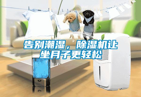 告別潮濕，除濕機讓坐月子更輕松