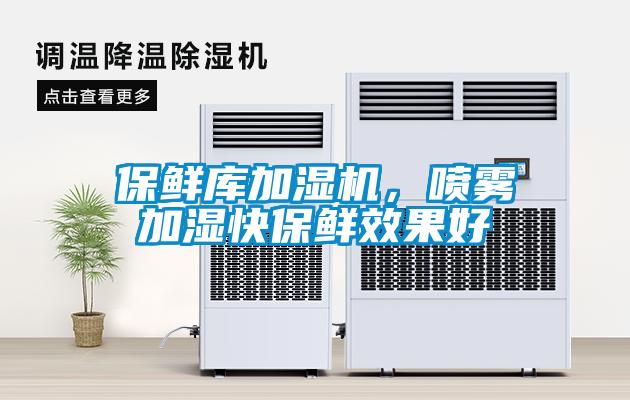 保鮮庫加濕機，噴霧加濕快保鮮效果好