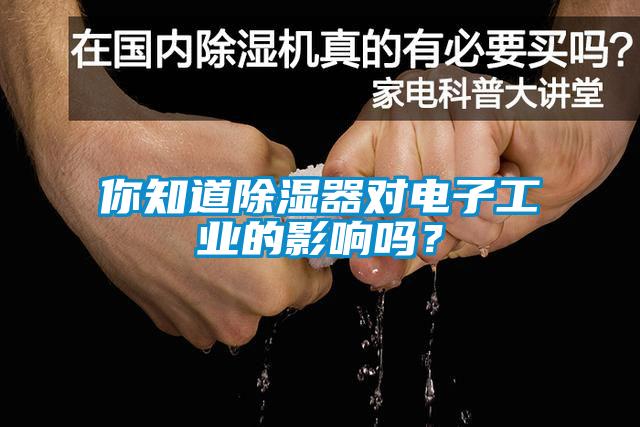 你知道除濕器對電子工業(yè)的影響嗎？