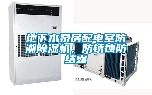 地下水泵房配電室防潮除濕機，防銹蝕防結露