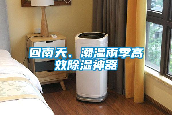 回南天、潮濕雨季高效除濕神器