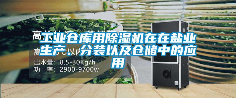 工業(yè)倉庫用除濕機在在鹽業(yè)生產(chǎn)、分裝以及倉儲中的應用