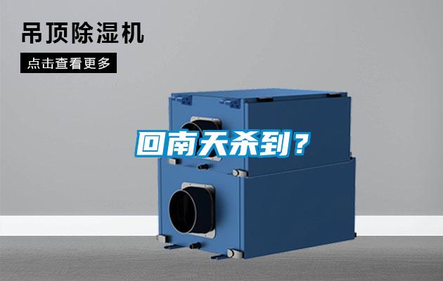 回南天殺到？