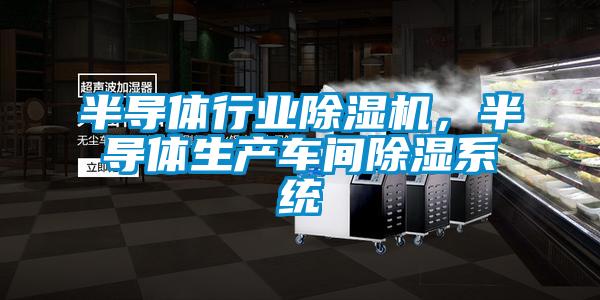 半導體行業(yè)除濕機，半導體生產(chǎn)車(chē)間除濕系統