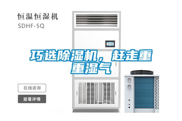 巧選除濕機，趕走重重濕氣