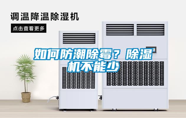 如何防潮除霉？除濕機不能少