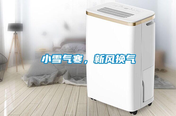 小雪氣寒，新風(fēng)換氣
