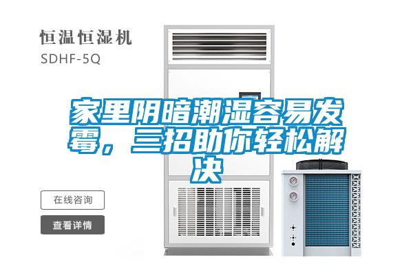 家里陰暗潮濕容易發(fā)霉，三招助你輕松解決
