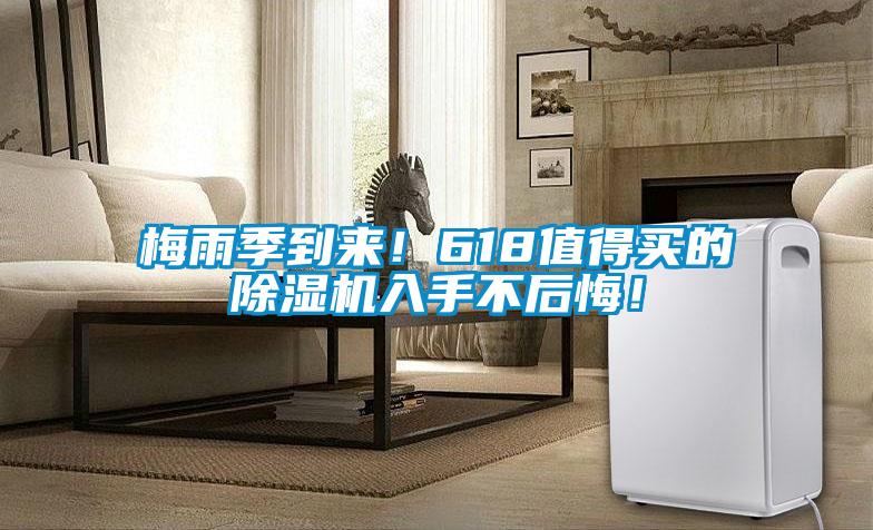 梅雨季到來(lái)！618值得買(mǎi)的除濕機入手不后悔！