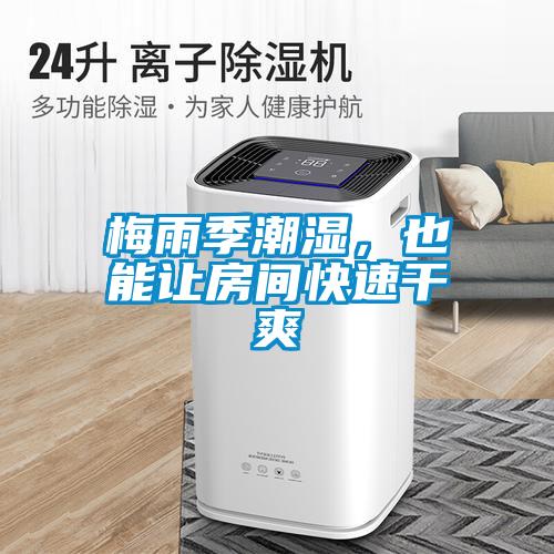 梅雨季潮濕，也能讓房間快速干爽