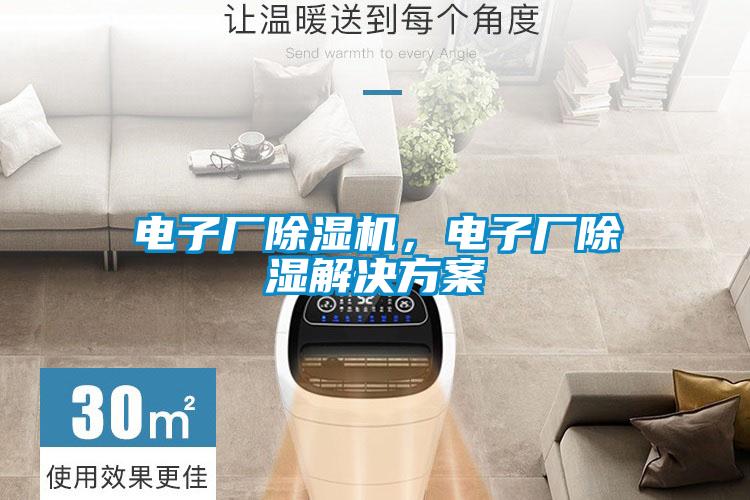 電子廠(chǎng)除濕機，電子廠(chǎng)除濕解決方案