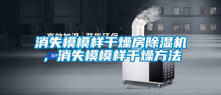 消失模模樣干燥房除濕機，消失模模樣干燥方法