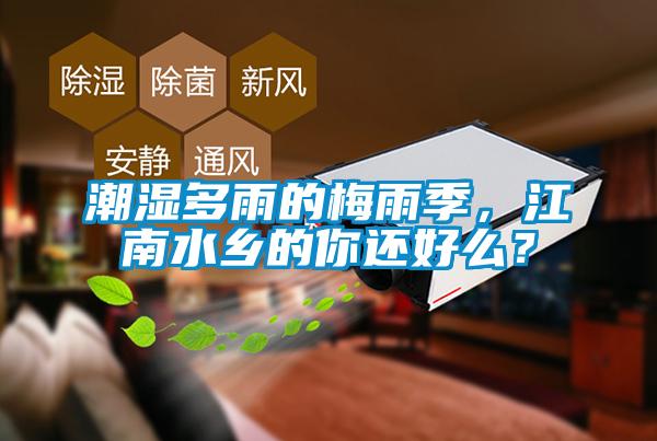 潮濕多雨的梅雨季，江南水鄉的你還好么？