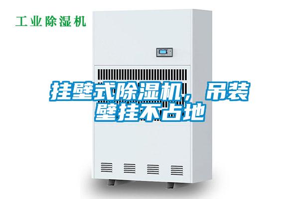 掛壁式除濕機，吊裝壁掛不占地