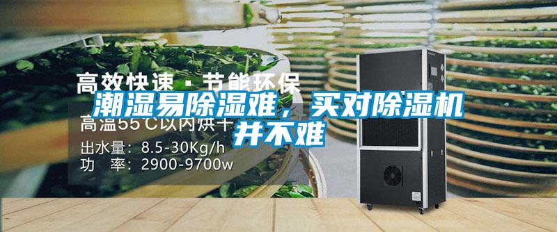 潮濕易除濕難，買(mǎi)對除濕機并不難