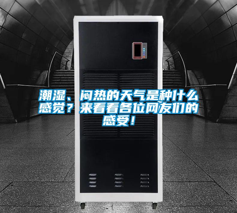 潮濕、悶熱的天氣是種什么感覺(jué)？來(lái)看看各位網(wǎng)友們的感受！