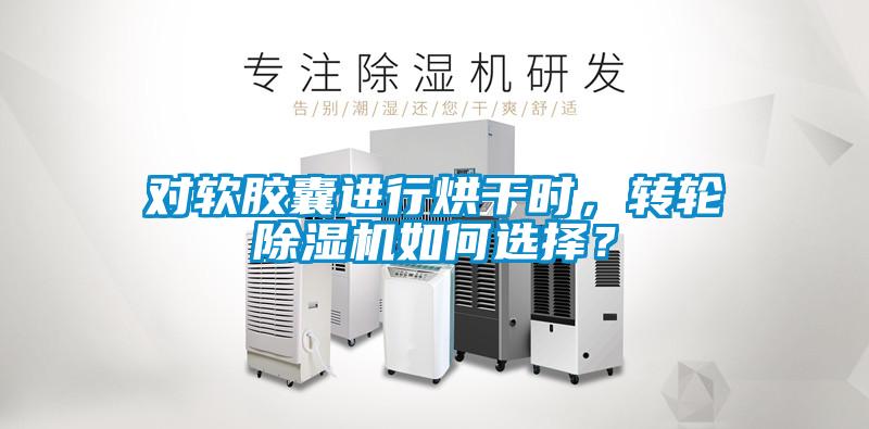 對軟膠囊進(jìn)行烘干時(shí)，轉輪除濕機如何選擇？
