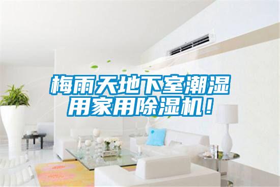 梅雨天地下室潮濕用家用除濕機！