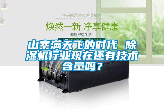山寨滿(mǎn)天飛的時(shí)代 除濕機行業(yè)現在還有技術(shù)含量嗎？