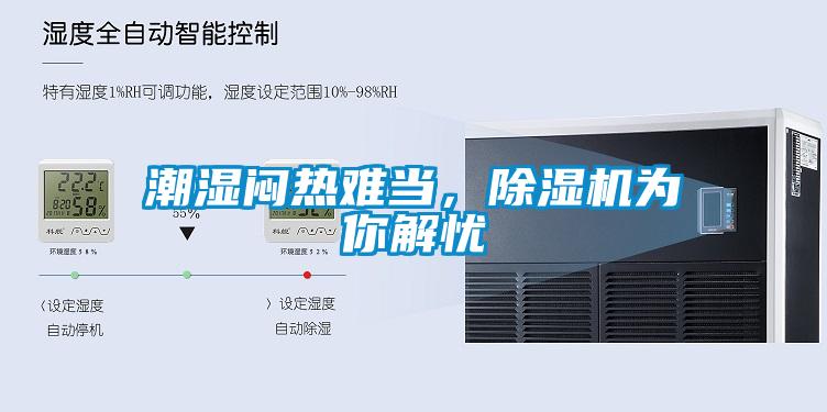 潮濕悶熱難當，除濕機為你解憂(yōu)