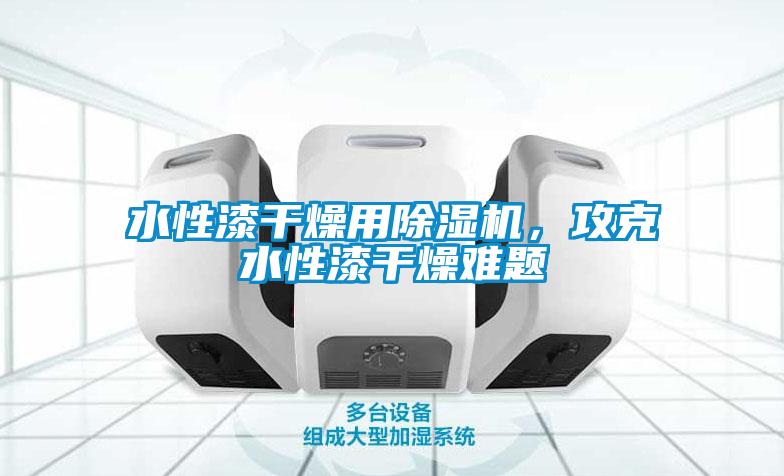 水性漆干燥用除濕機，攻克水性漆干燥難題