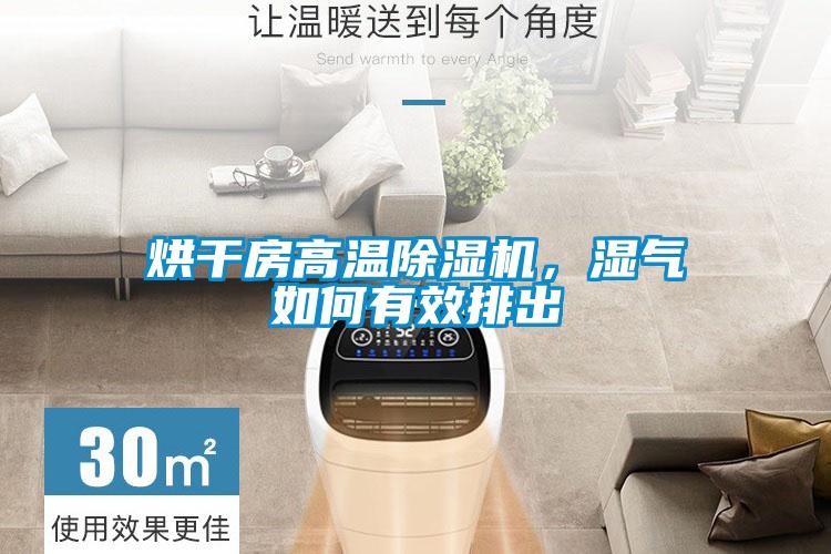 烘干房高溫除濕機，濕氣如何有效排出