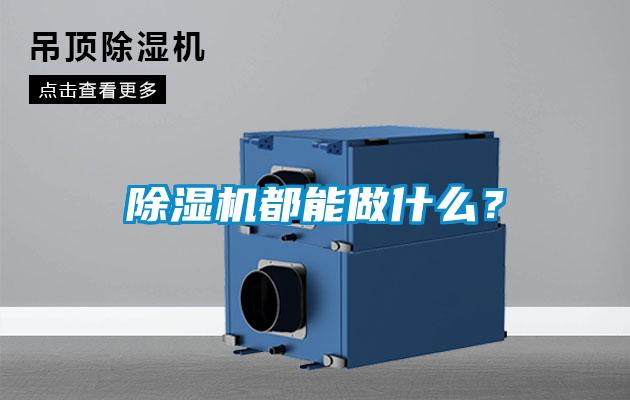 除濕機都能做什么？