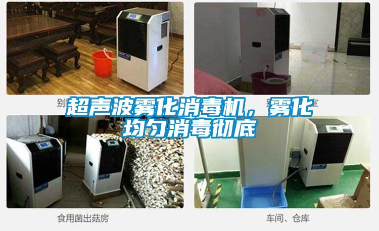 超聲波霧化消毒機，霧化均勻消毒徹底
