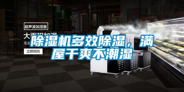 除濕機多效除濕，滿(mǎn)屋干爽不潮濕