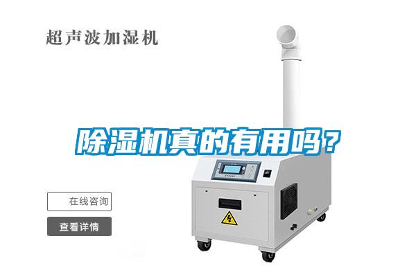 除濕機真的有用嗎？