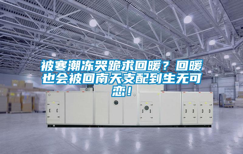 被寒潮凍哭跪求回暖？回暖也會(huì )被回南天支配到生無(wú)可戀！