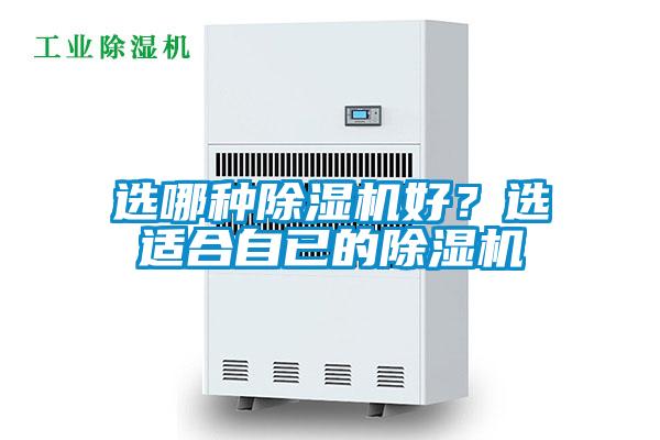 選哪種除濕機好？選適合自已的除濕機