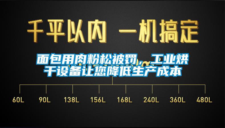 面包用肉粉松被罰，工業(yè)烘干設備讓您降低生產(chǎn)成本