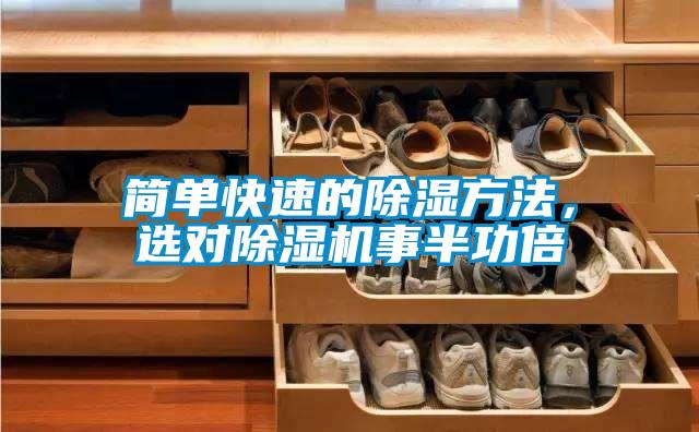 簡(jiǎn)單快速的除濕方法，選對除濕機事半功倍