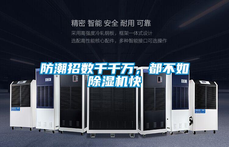 防潮招數千千萬(wàn)，都不如除濕機快