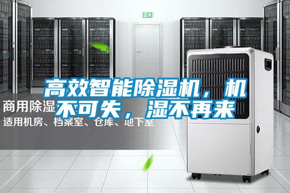 高效智能除濕機，機不可失，濕不再來(lái)