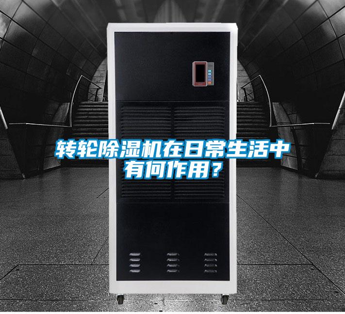 轉輪除濕機在日常生活中有何作用？