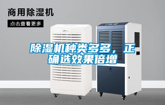 除濕機(jī)種類多多,正確選效果倍增