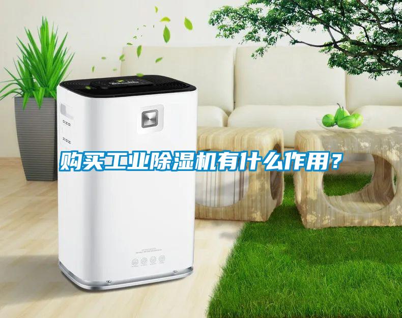 購買(mǎi)工業(yè)除濕機有什么作用？