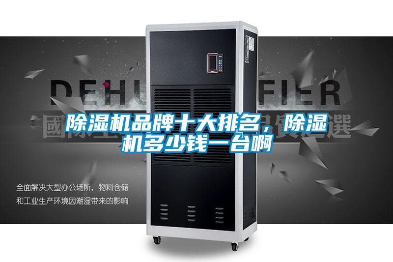 除濕機品牌十大排名，除濕機多少錢(qián)一臺啊